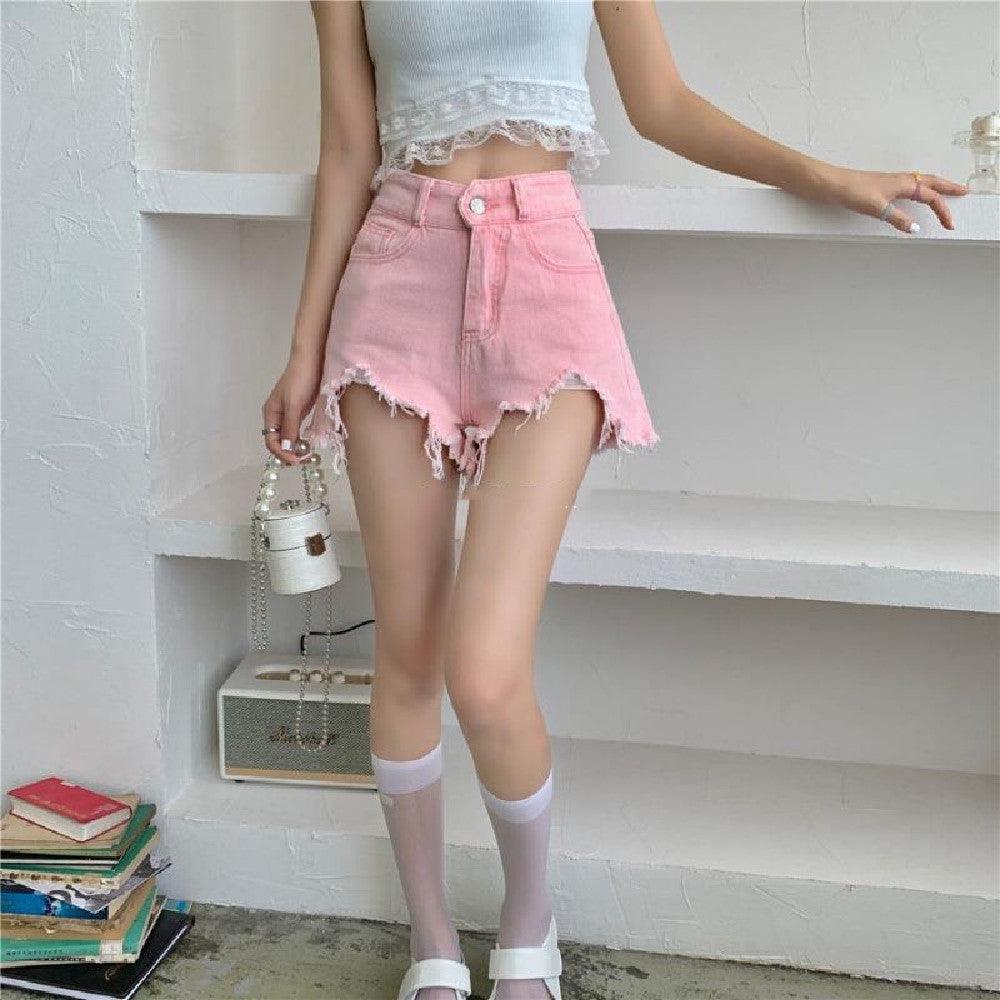 Hot Girl Denim Shorts - MAXIME