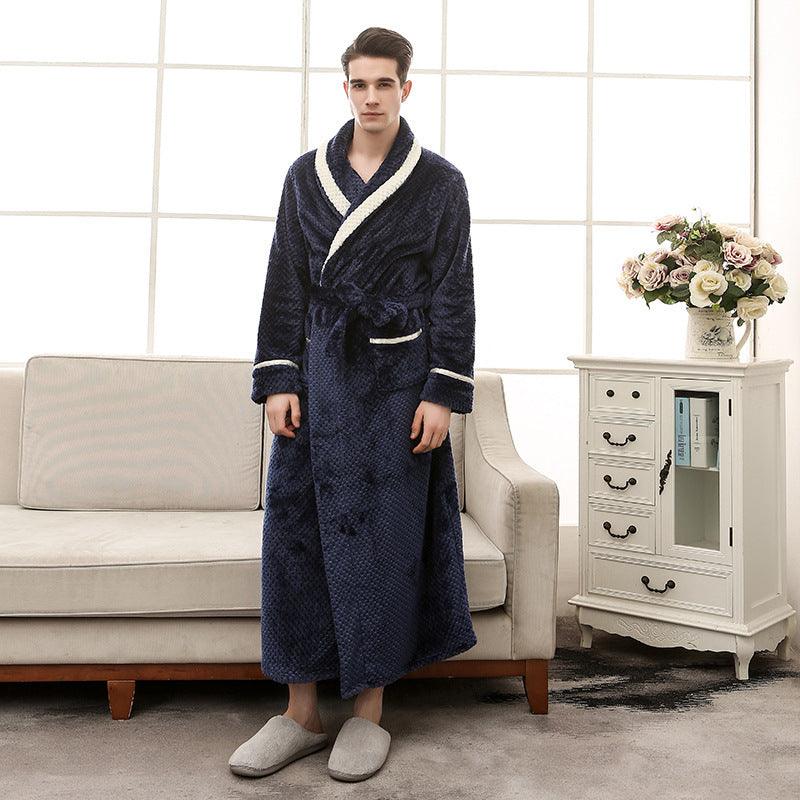 Women Pajamas Couple Gown Bathrobe Winter Robe - MAXIME