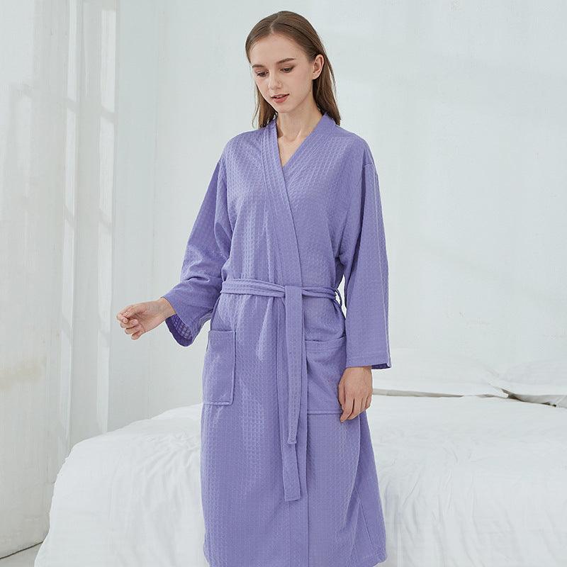 Women Men Loungewear Bathrobe - MAXIME