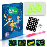 Educational Toy Drawing Pad 3D Magic 8 Light Effects - MAXIME