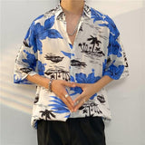 MAXIME Short Sleeve Printed Shirt - MAXIME