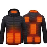 Men Heated Puffer Jacket Electric Heating Coat - MAXIME