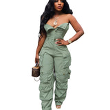 Single-Breasted Jumpsuit - MAXIME