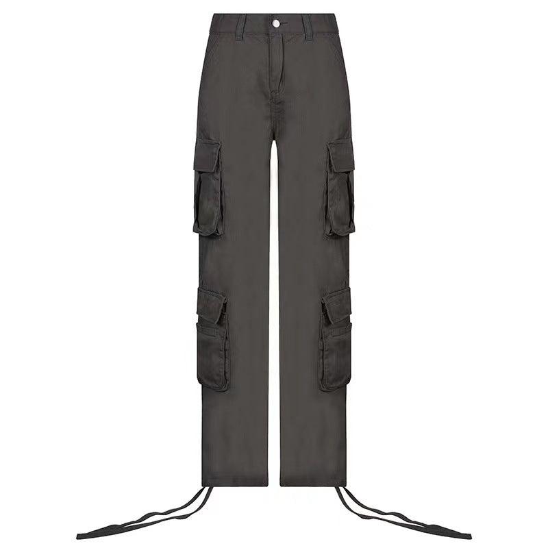 Low Waist Casual Cargo Pants - MAXIME