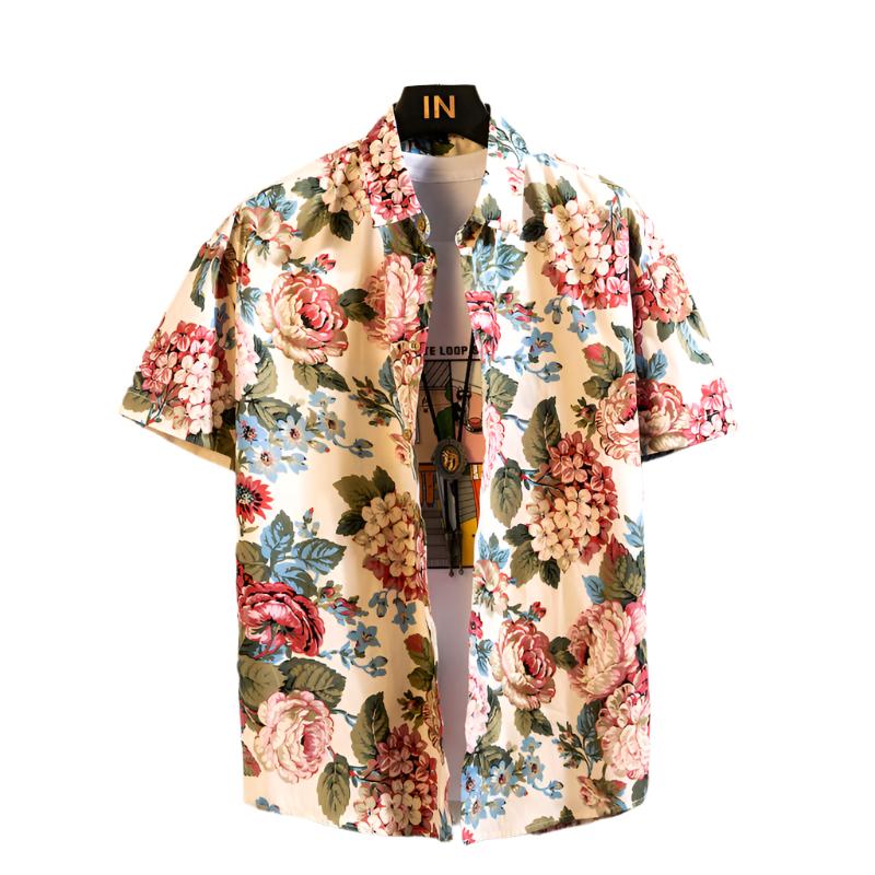 Casual Floral Shirt For Men - MAXIME