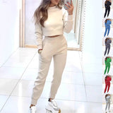 Suit Top And Slim Trousers Outfits Women's