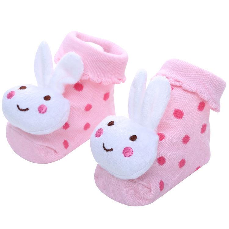 Cotton Cartoon Non-slip Baby Floor Socks - MAXIME