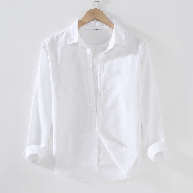 Maxime Cotton linen shirt men - MAXIME