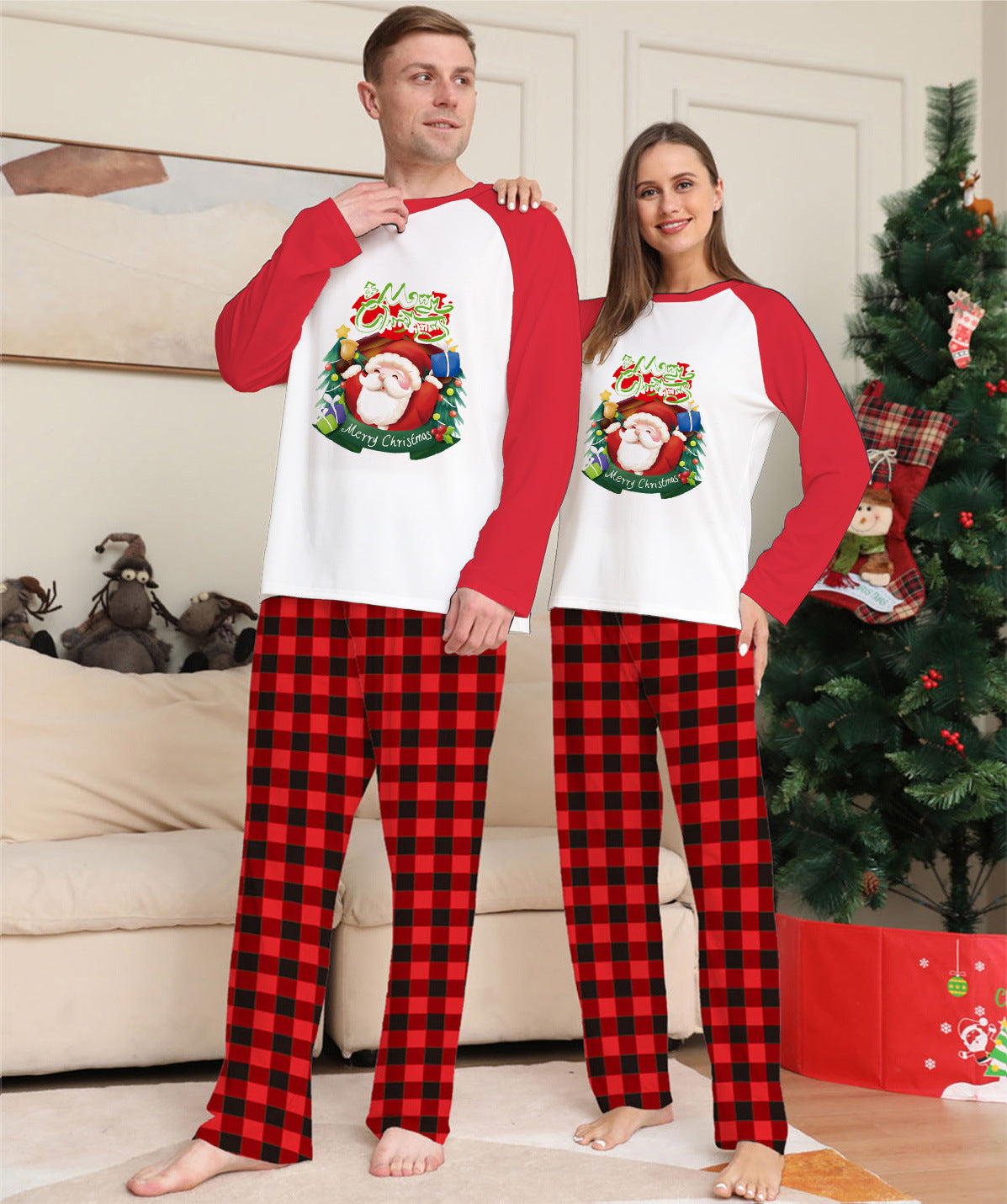 Christmas Parent-Child Clothes Set Pajamas - MAXIME