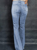 High Waist Slim Jeans Leg Pants Trousers - MAXIME