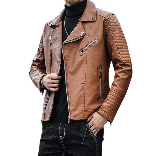 Leather Clothes Men's Jacket - MAXIME