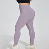 Plus Size Yoga Pants High Waist - MAXIME