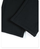 Straight Drooping Fleece-lined Pants - MAXIME