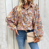 MAXIME Loose Printed Shirt - MAXIME