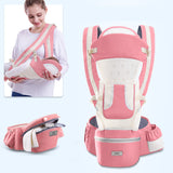 Ergonomic Baby Carrier Infant Baby Hipseat Carrier 3 In 1 Front Facing - MAXIME