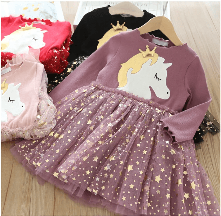 Unicorn Princess Dress - MAXIME