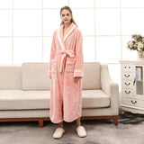 Women Pajamas Couple Gown Bathrobe Winter Robe - MAXIME