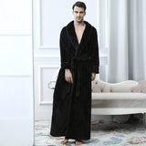 Thick waist velvet bathrobe - MAXIME