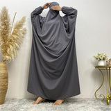 Middle East Dubai Clear Muslim Split Size Dress - MAXIME