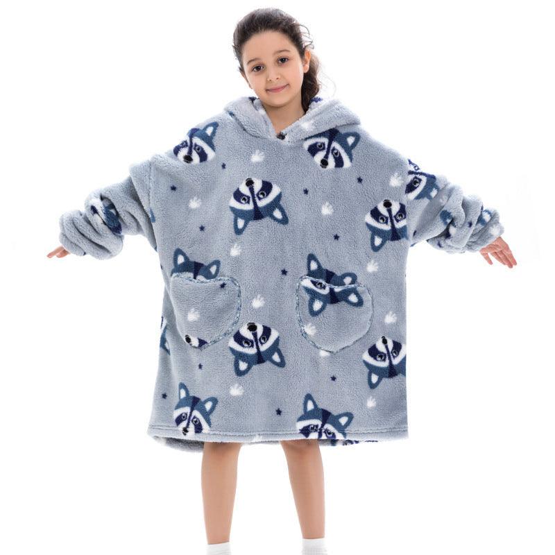 Oversized Sweatshirt Lazy Sweatshirt Kids - MAXIME