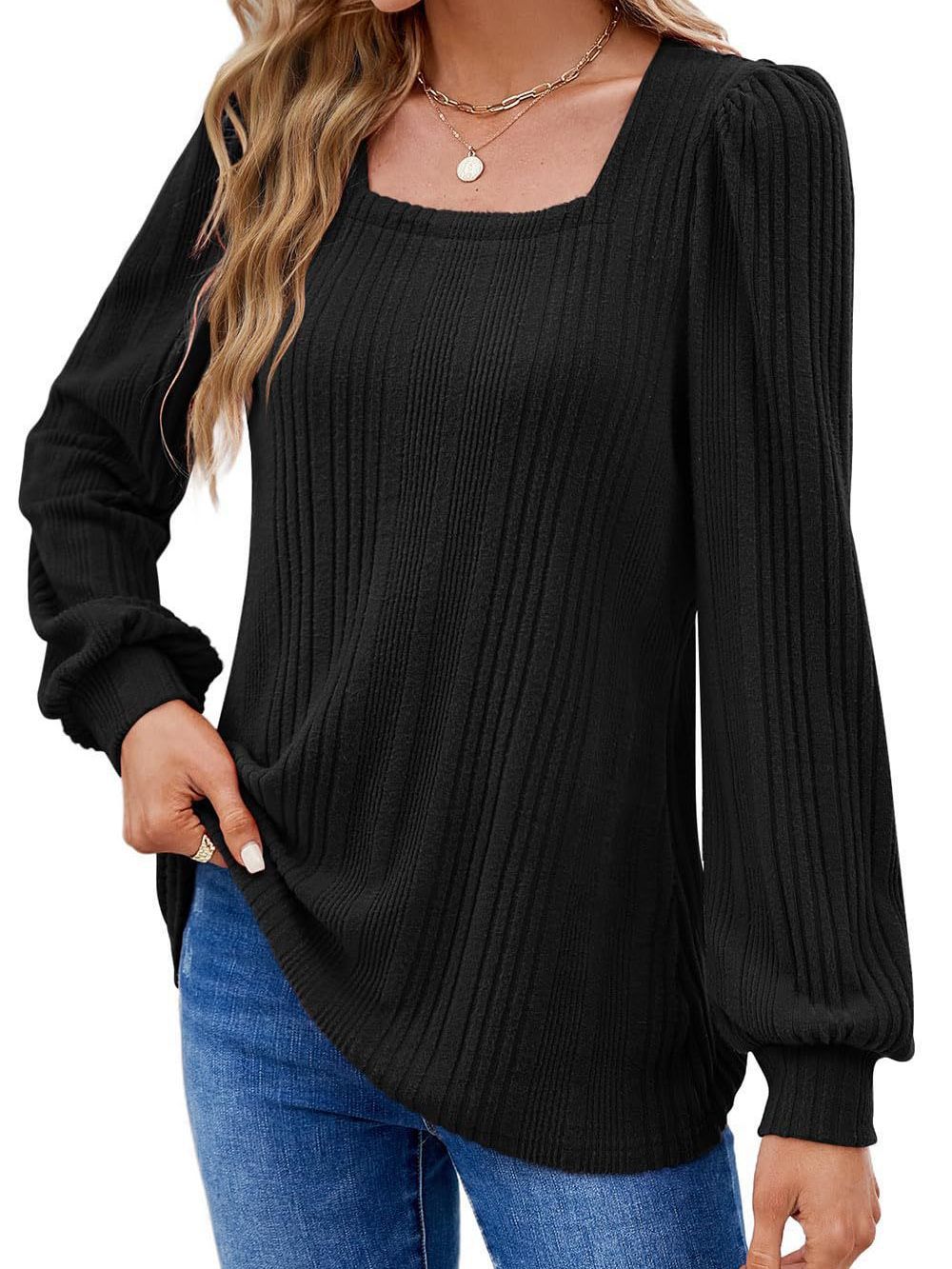 Maxime Casual Long Sleeve Top - MAXIME