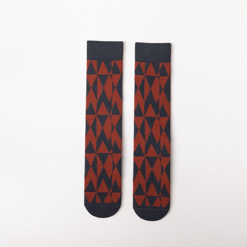 Pile socks AB asymmetric socks - MAXIME