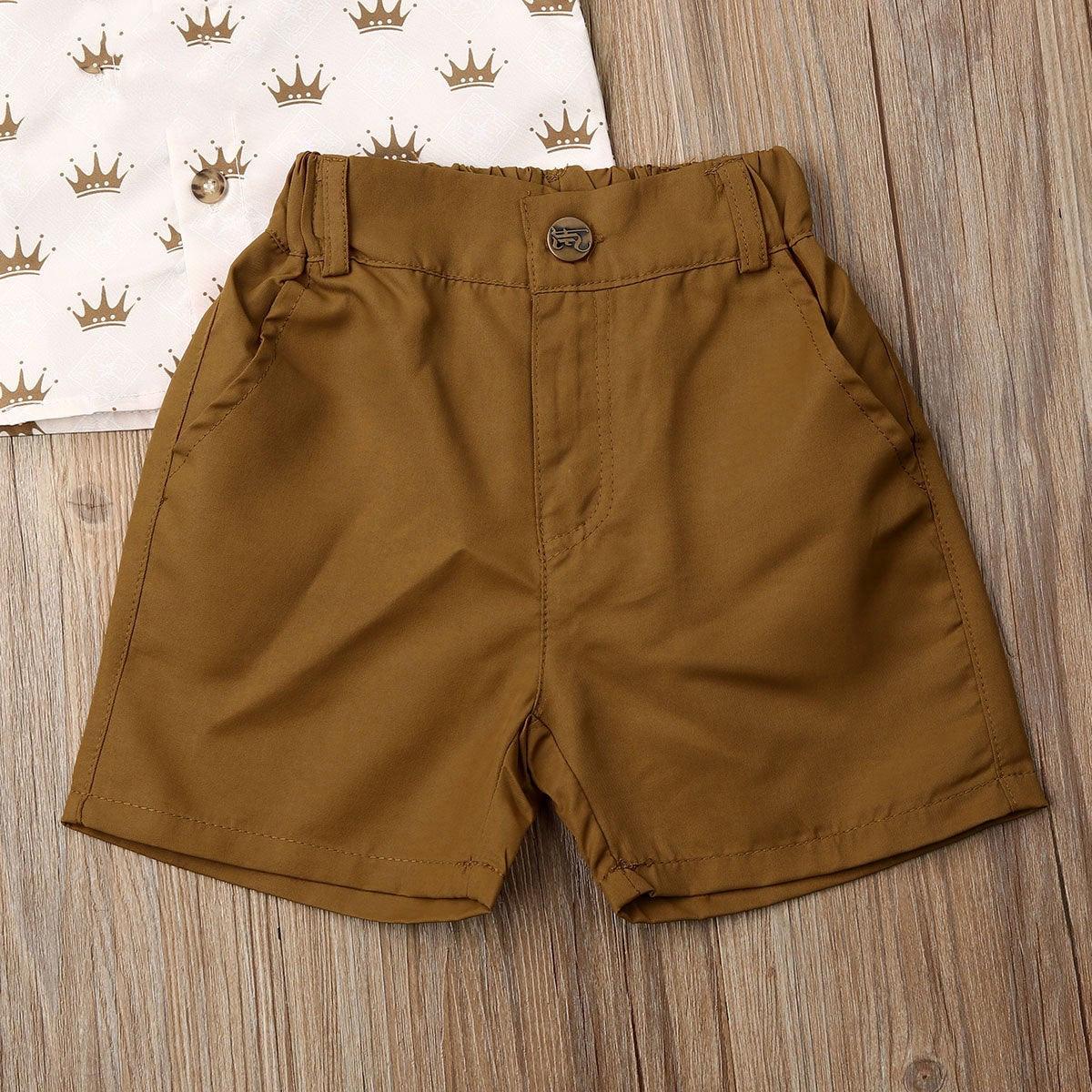 Boy T-shirt Shorts Kids Sets - MAXIME