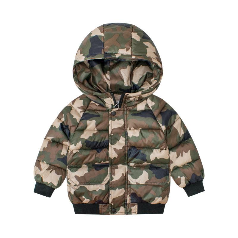 Children's cotton camouflage jacket men - MAXIME