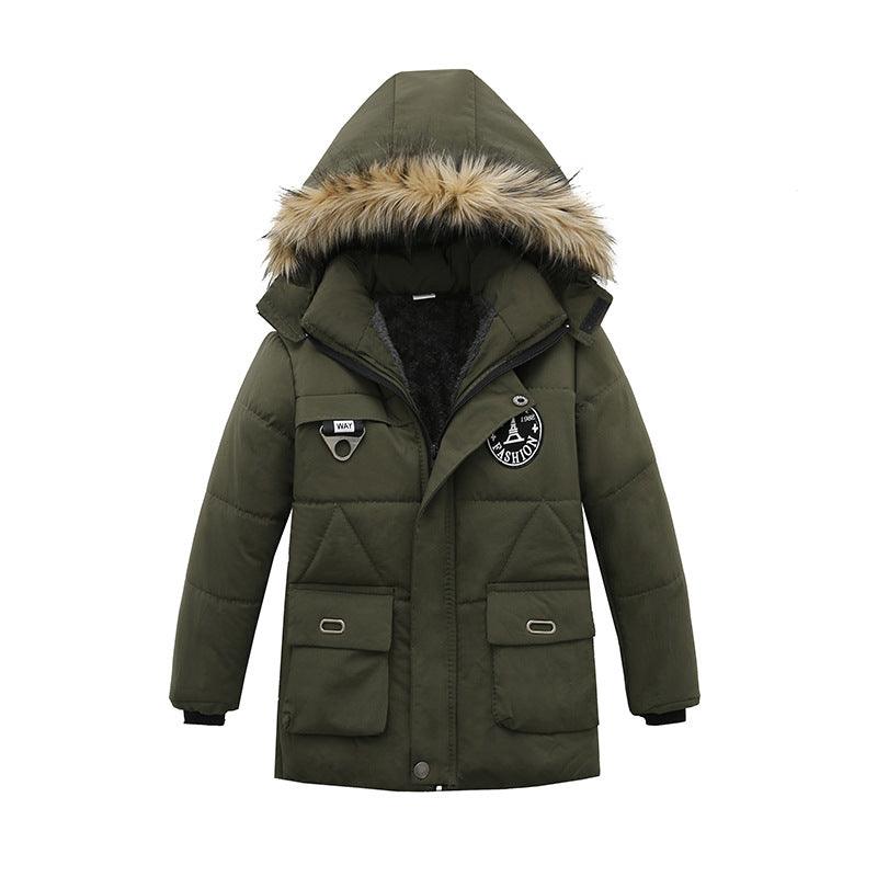 Thick children's cotton coat - MAXIME