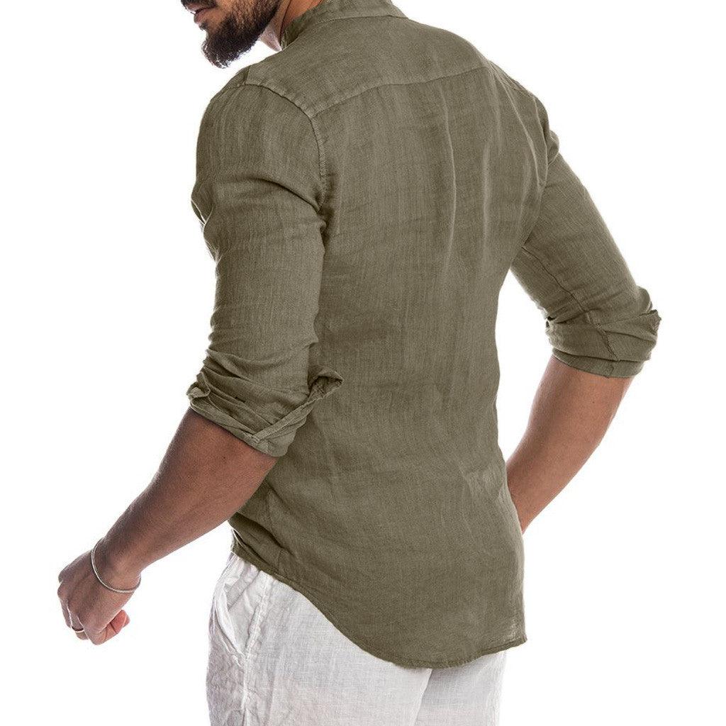 Maxime Cardigan long sleeve shirt men - MAXIME