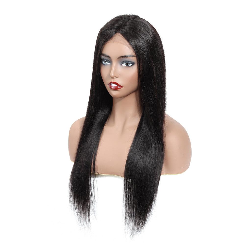 Lace real human hair wig headgear - MAXIME