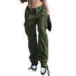 Low Waist Casual Cargo Pants - MAXIME