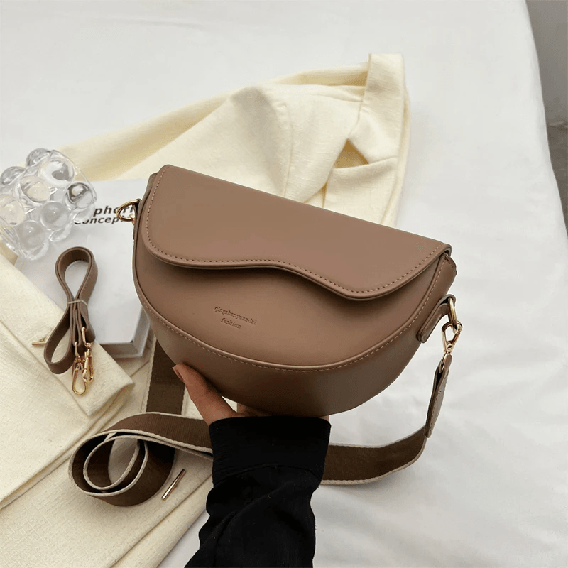 Small Leather Crossbody Bag Ladies Handbags bolsa - MAXIME