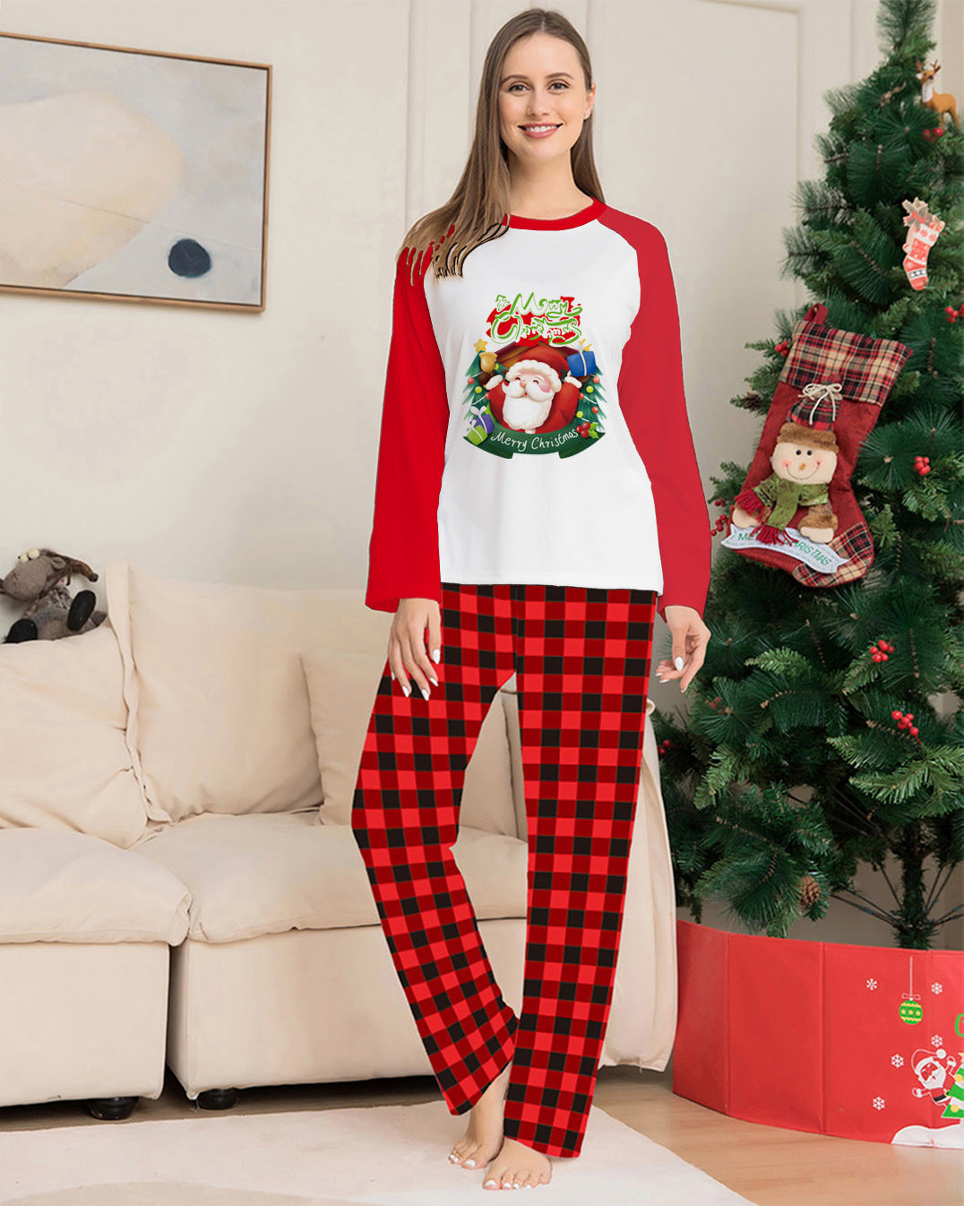 Christmas Parent-Child Clothes Set Pajamas - MAXIME