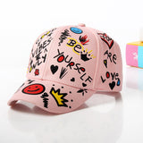 Casual Graffiti Baseball Hat - MAXIME