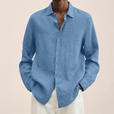 Long Sleeve Lapel Shirt Men's Loose Button - MAXIME