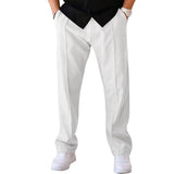 Men's Trousers Casual Loose Straight Pants - MAXIME