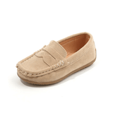 Boy Leather Loafers - MAXIME