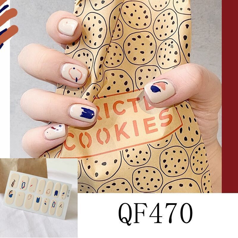 Nail Sticker 3D Diamond Nail 14 Stickers Waterproof - MAXIME