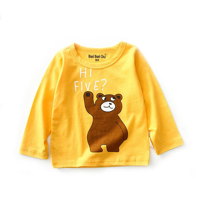 Cartoon children's long sleeve t-shirt - MAXIME