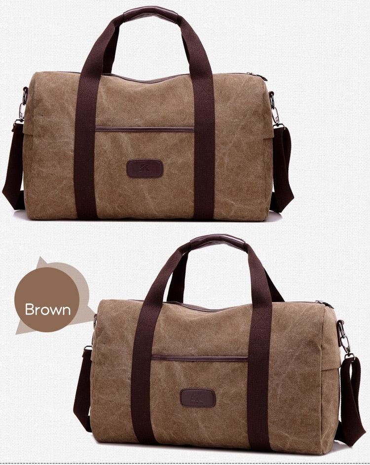 Men Canvas handbag High Quality Travel Bags Large - MAXIME