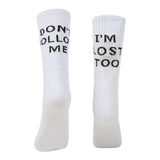 English alphabet socks ins tide socks - MAXIME