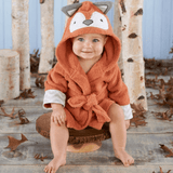 Cartoon Cute Animal Modeling Baby Bath Towels Baby Bathrobes Cotton Children's Bathrobes Baby Hooded - MAXIME