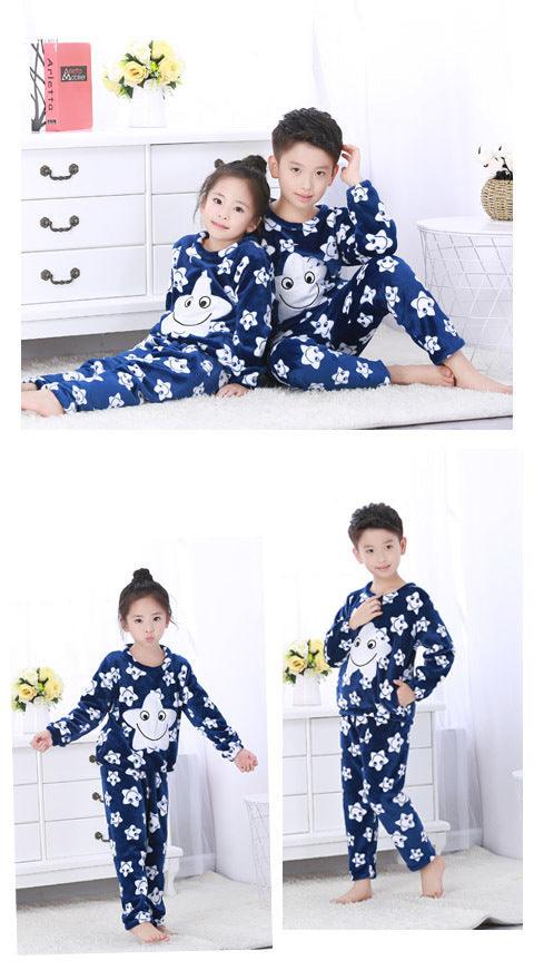 Flannel pajamas for children - MAXIME