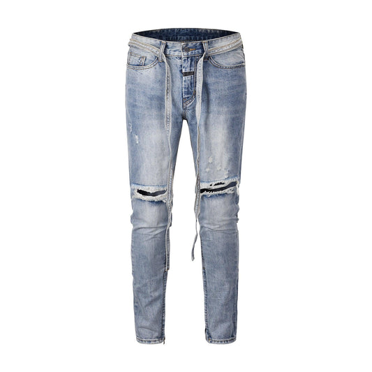 Zippered Jeans - MAXIME