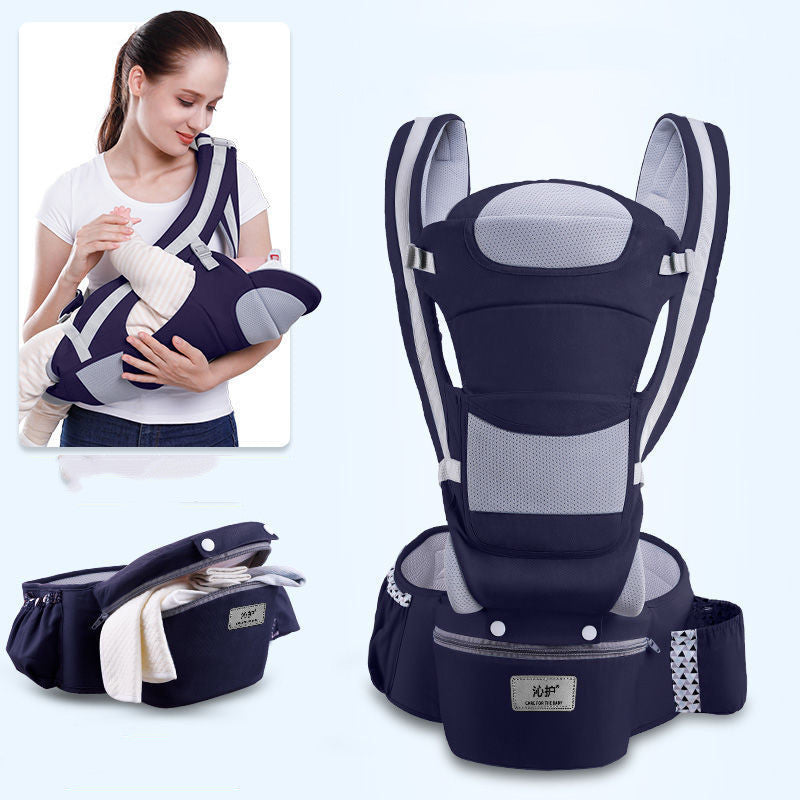 Ergonomic Baby Carrier Infant Baby Hipseat Carrier 3 In 1 Front Facing - MAXIME