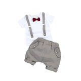 Boys Grey Gentleman Outfits - MAXIME