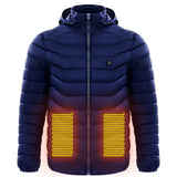 Men Heated Puffer Jacket Electric Heating Coat - MAXIME