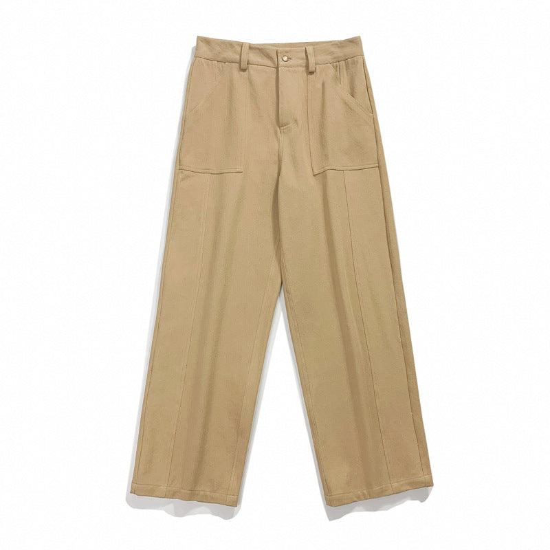 Washed Casual Trousers For Men - MAXIME