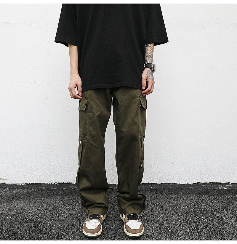 Snap Cargo Pants - MAXIME